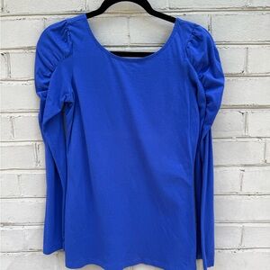 NWOT Lilly Pulitzer Jade Top in Bomber Blue Size M